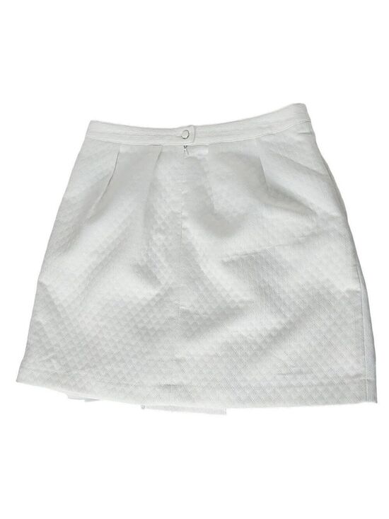 Worthington Dresses & Skirts - Worthington Womens White A Line Pleated Skirt Petite 14